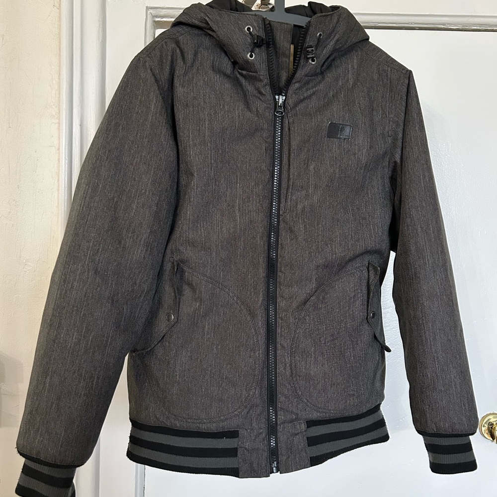 Vans Gray Hooded Jacket